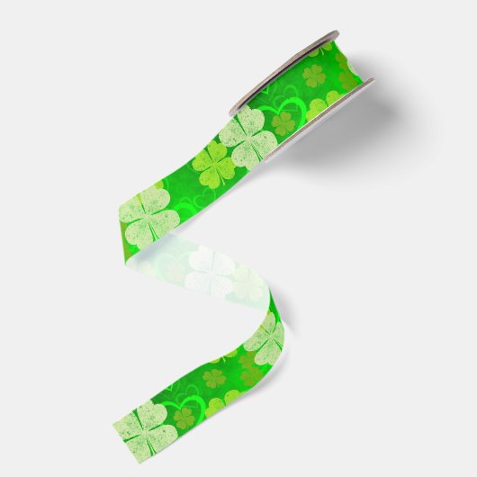 St patricks day グログランリボン (裏面)