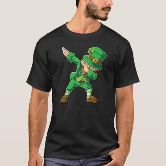 St patricks day·シャツ·ダビング·レプレチャウン·ボーイズ·キッズ tシャツ (正面)