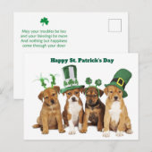 St. Patrick's Day  シーズンポストカード (正面/裏面)