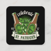 St patricks day スクエア名刺 (正面)