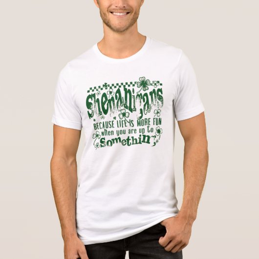 St. Patrick's Day トライブレンドＴシャツ (正面)