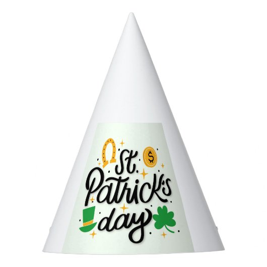 St patricks day パーティーハット (正面)