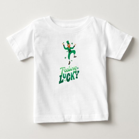 St patricks day ベビーTシャツ (正面)
