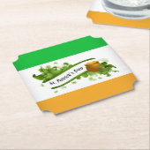 St Patrick's Day ペーパーコースター (アングル)