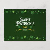 St patricks day ポストカード (正面)