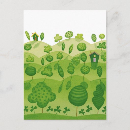 St patricks day ポストカード (正面)