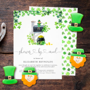 St. Patrick's Day メールで届けるベビーシャワー 招待状