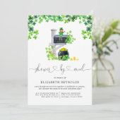 St. Patrick's Day | メールで届けるベビーシャワー 招待状 (スタンド正面)