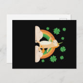 St patricks day・ユニコーン ポストカード (正面/裏面)