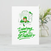 st patricks day・レプラチョーヤー独飲 招待状 (スタンド正面)