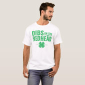 st patricks day – 赤毛のディブス tシャツ (正面フル)