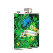 St.Patrick's Day 26 Flaskのオプシ包まれたョン フラスク (右)