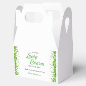 St Patrick's Day A Little Lucky Charm Baby Shower  フェイバーボックス (オープン)