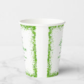 St Patrick's Day A Little Lucky Charm Baby Shower  紙コップ (右)