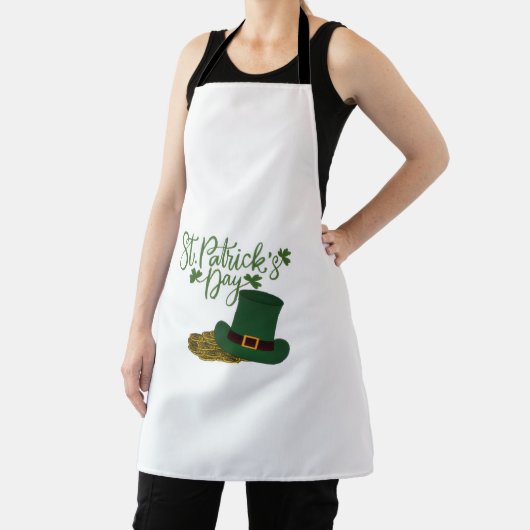 St. Patrick's Day All-Over Print Apron エプロン (インサイチュ)