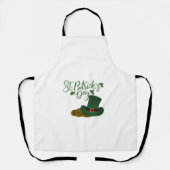 St. Patrick's Day All-Over Print Apron エプロン (正面)