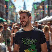 St. Patrick's Day Basic Dark Men's T-Shirt Tシャツ