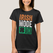 St Patrick's Day Beer Drinking Ireland Irish Mode Tシャツ (正面)