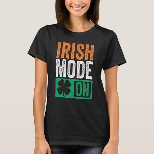 St Patrick's Day Beer Drinking Ireland Irish Mode  Tシャツ (正面)