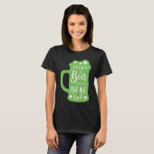 St Patrick's Day Beer Shamrock Clover Luck Saint P Tシャツ (正面フル)
