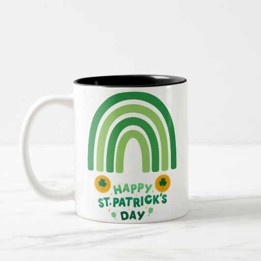 St. Patrick's Day Blessing Mug ツートーンマグカップ (左)