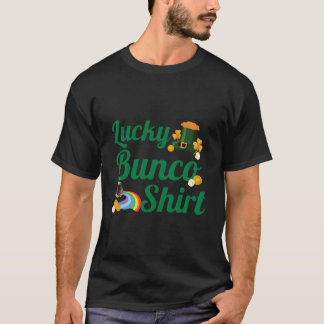 St Patrick'S Day Bunco Lucky Bunco Dice Tシャツ