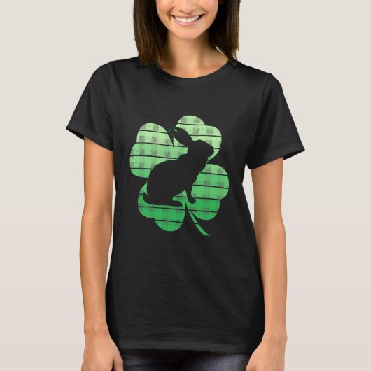 St Patricks Day Bunny Rabbit Lover Tシャツ (正面)