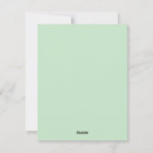 St Patrick's Day Card for Kids Leprechaun シーズンカード (裏面)