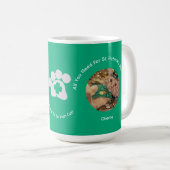 St Patrick's Day Cat Photo Specialty Mug コーヒーマグカップ (正面右)