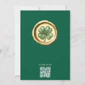 St Patricks day celebration invite  招待状 (裏面)