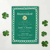 St Patricks day celebration invite  招待状