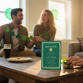 St Patricks day celebration invite  招待状