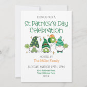 St Patricks Day Celebration Party 招待状 (裏面)