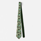 St. Patrick's Day Clover Custom Necktie ネクタイ (正面)