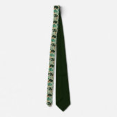St. Patrick's Day Clover Custom Necktie ネクタイ (裏面)