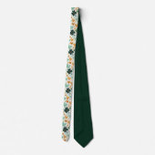 St. Patrick's Day Clover Custom Necktie ネクタイ (裏面)
