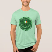 St. Patrick's Day Clover Hat unisex T-Shirt トライブレンドTシャツ (正面)