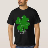 St. Patrick's Day Clover - iRish Clover Tシャツ (正面)