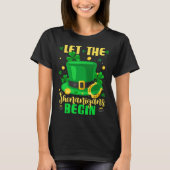 St Patricks Day Costume Let Shenanigans Begin Lepr Tシャツ (正面)