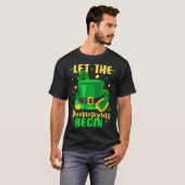 St Patricks Day Costume Let Shenanigans Begin Lepr Tシャツ (正面フル)