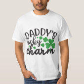 St.Patrick's Day daddy's lucky charm Irish St.Patr Tシャツ (正面)