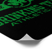 St Patricks Day Drinking Team T Shirt  ポスター (角)