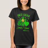 St Patricks Day Faith Christian Tee Not Lucky Simp Tシャツ (正面)