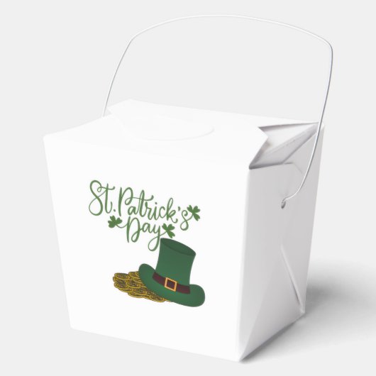St. Patrick's Day Favor Box フェイバーボックス (正面)