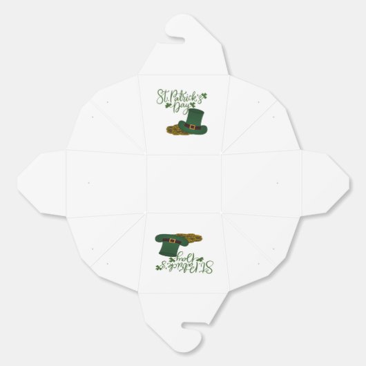 St. Patrick's Day Favor Box フェイバーボックス (見開き)
