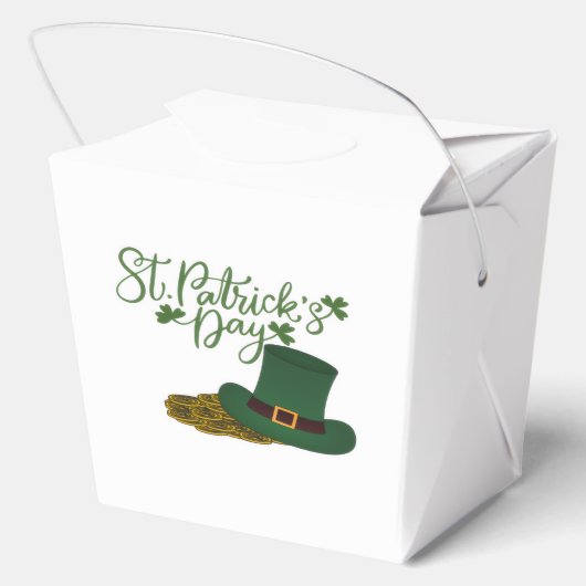 St. Patrick's Day Favor Box フェイバーボックス (裏面)
