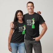 St Patricks Day Four Leaf C Irish Girl Autism Awar Tシャツ (ユニセックス)