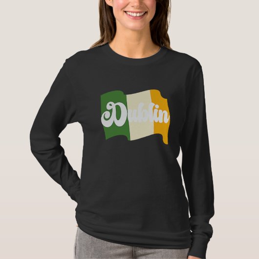 St Patrick's Day Fun Beer Drink Party Dublin Irlan Tシャツ (正面)