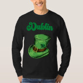St Patrick's Day Fun Beer Drink Party Dublin Irlan Tシャツ (正面)
