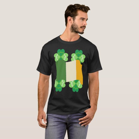 St Patrick's Day Fun Beer Drink Party Dublin Irlan Tシャツ (正面フル)